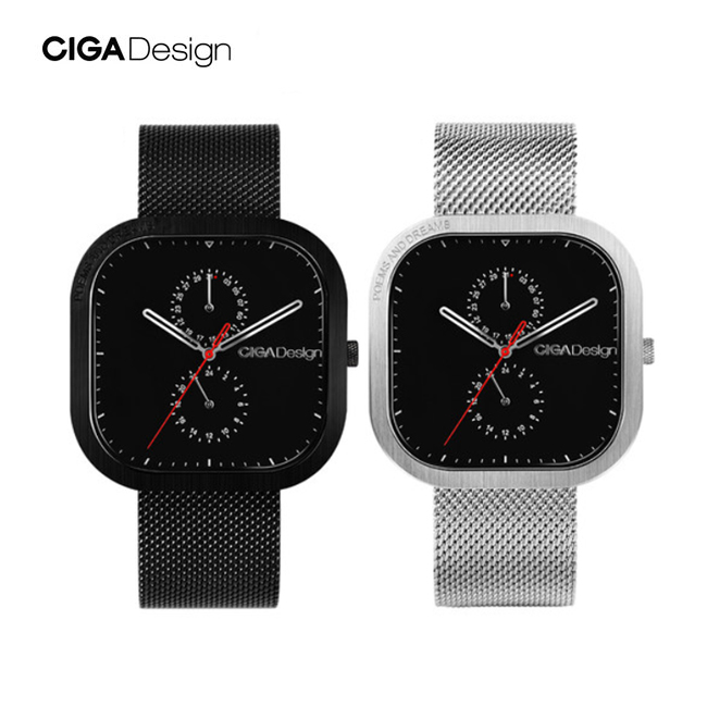 (ประกันศูนย์ไทย 1 ปี) CIGA Design C+86 Poems and Dreams Quartz Watch - นาฬิกาข้อมือควอตซ์ซิก้า ดีไซน์ทรงสี่เหลี่ยมรุ่น C+86
