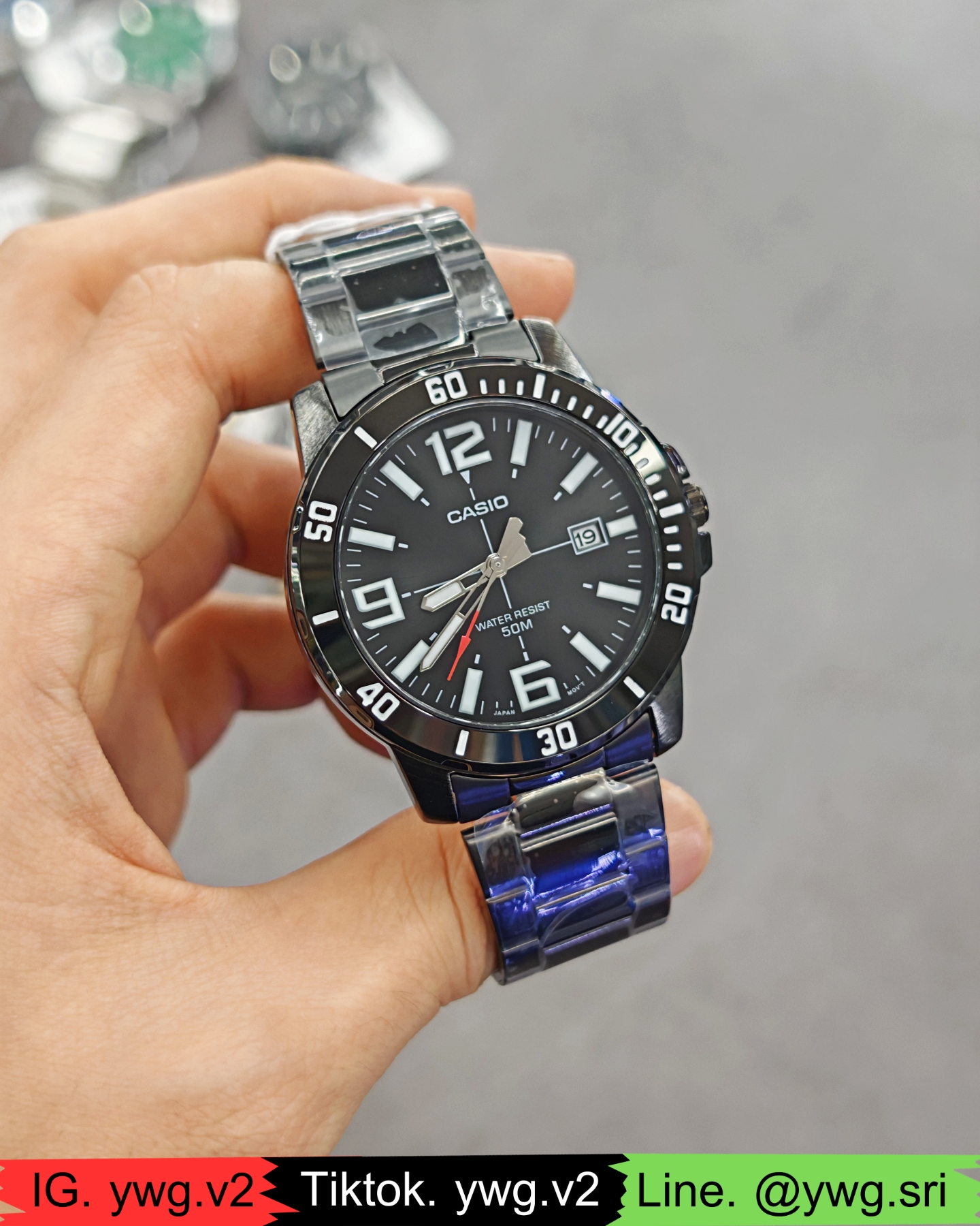 CASIO รุ่น MTP-VD01B-1B
