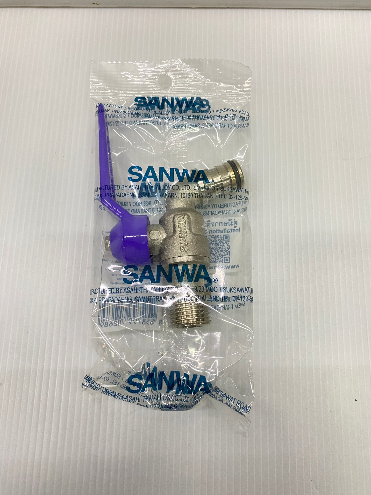ก๊อกสนาม แฟนซี ซันว่า 1/2นิ้ว 4หุน SANWA