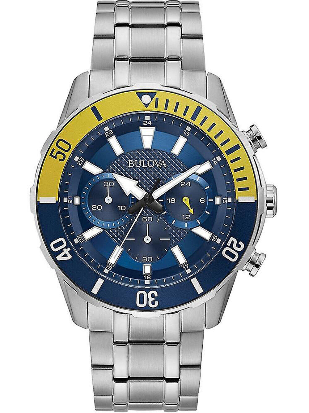 Bulova 98A245 นาฬิาผูู้ชาย Classic Chronograph Quartz Men's Watch
