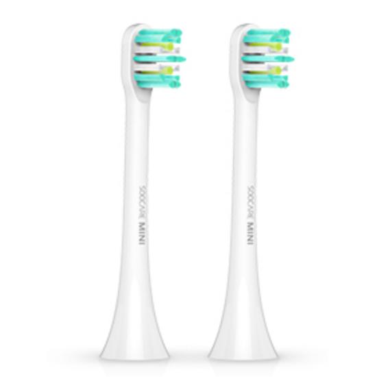 SOOCAS Mini Brush Head - หัวแปรงรุ่น Mini (2 ชิ้น)