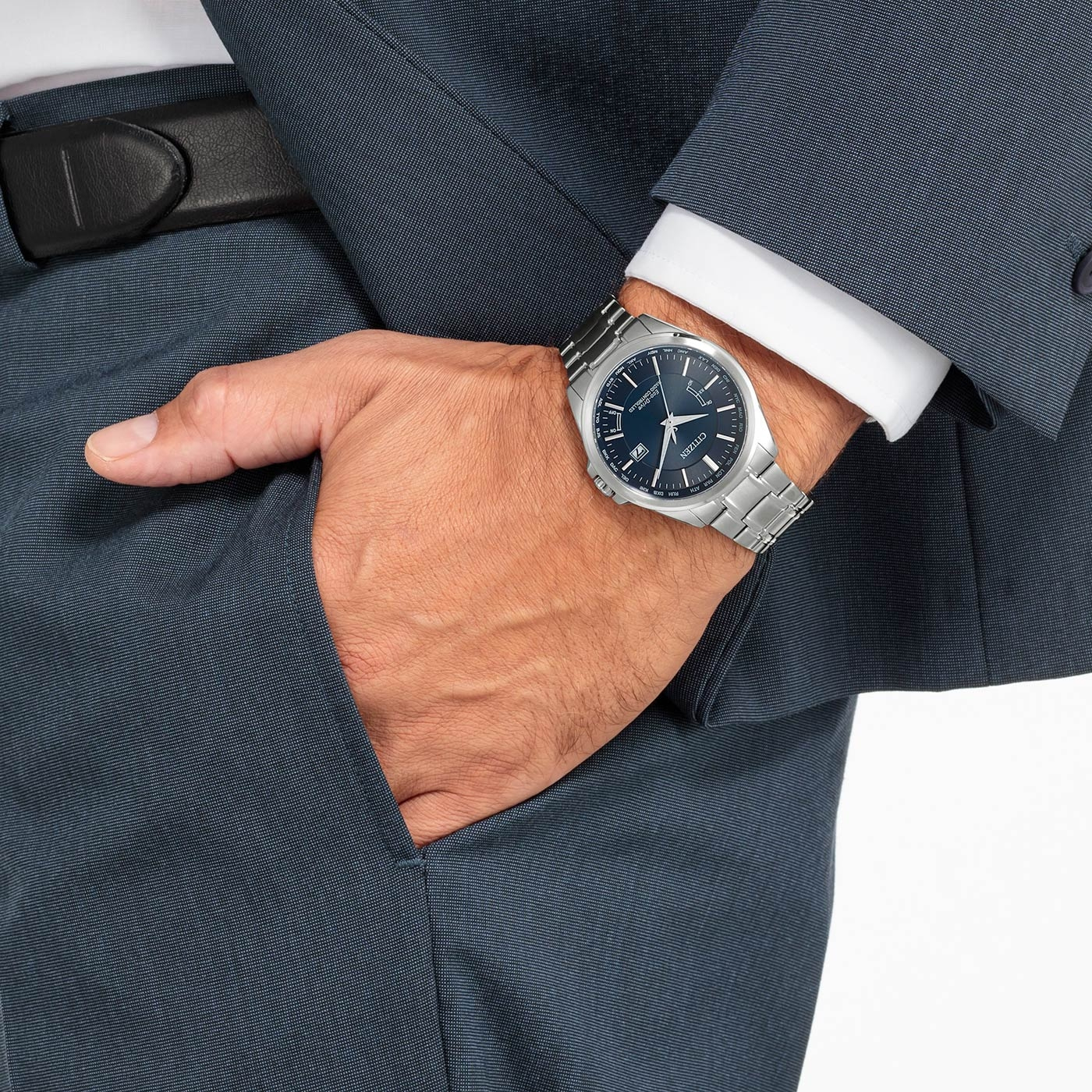 Citizen CB0250-84L นาฬิกาผู้ชาย Eco-Drive Radio controlled Men's Watch