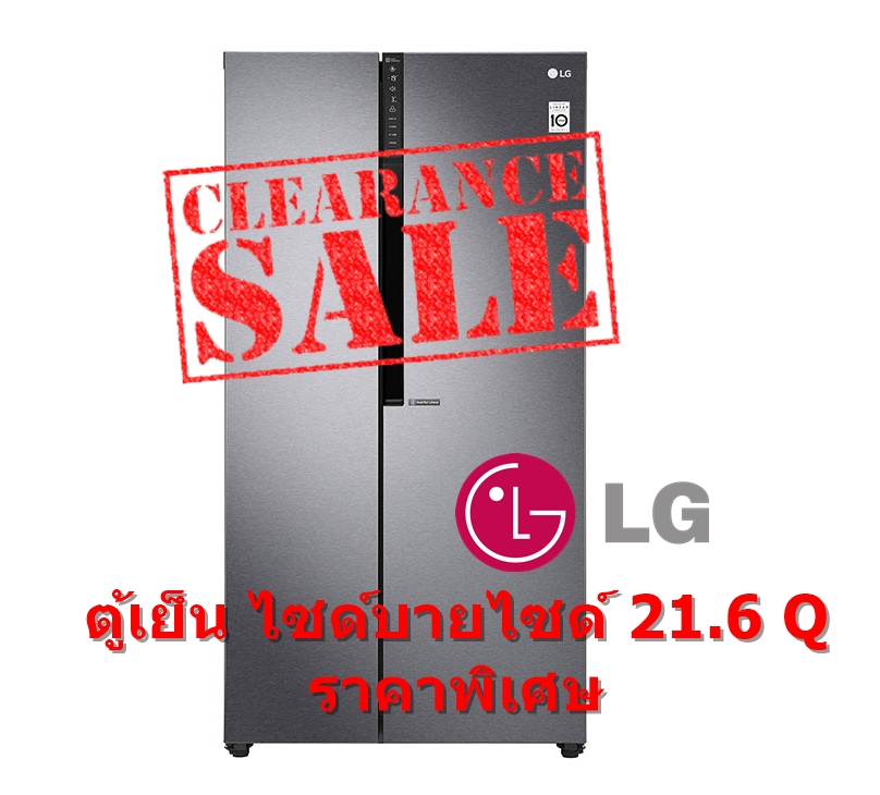 ตู้เย็น 4 ปรูตู SBS 22.1 คิว LG GC-B247SLUV