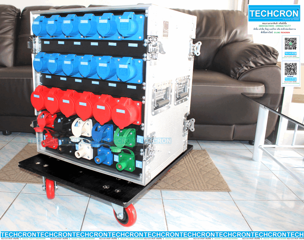Techcron 12u 250a (ตู้โหลด)
