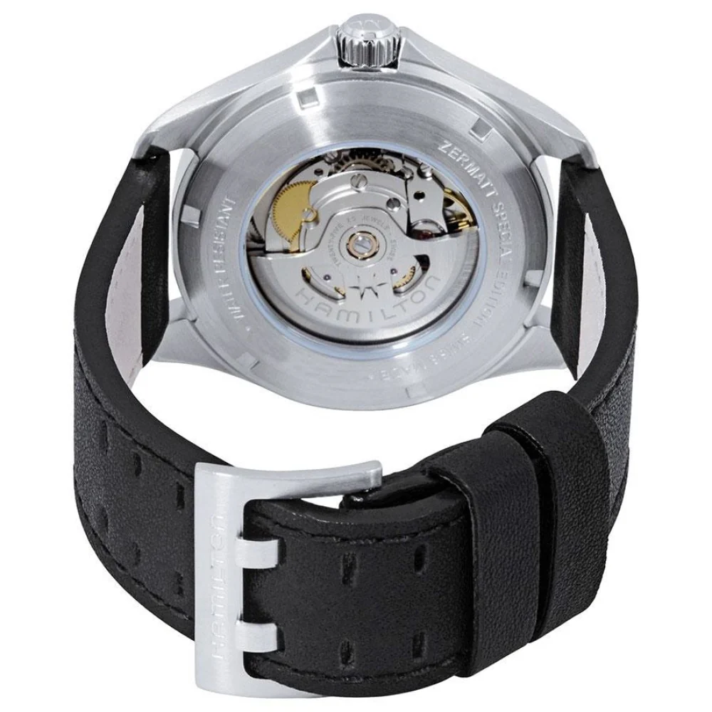 Hamilton H64625731 นาฬิกาผู้ชาย KHAKI AVIATION PILOT DAY-DATE - AIR ZERMATT AUTO Men's Watch