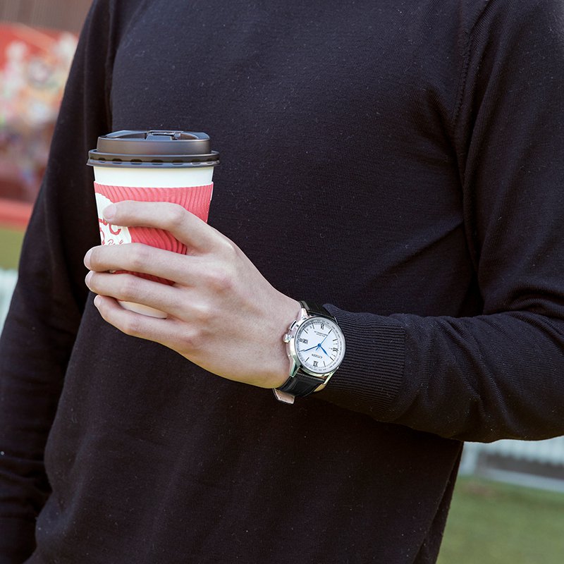 Citizen CB0150-11A นาฬิกาผู้ชาย Eco-Drive Radio Controlled Perpetual Men's Watch