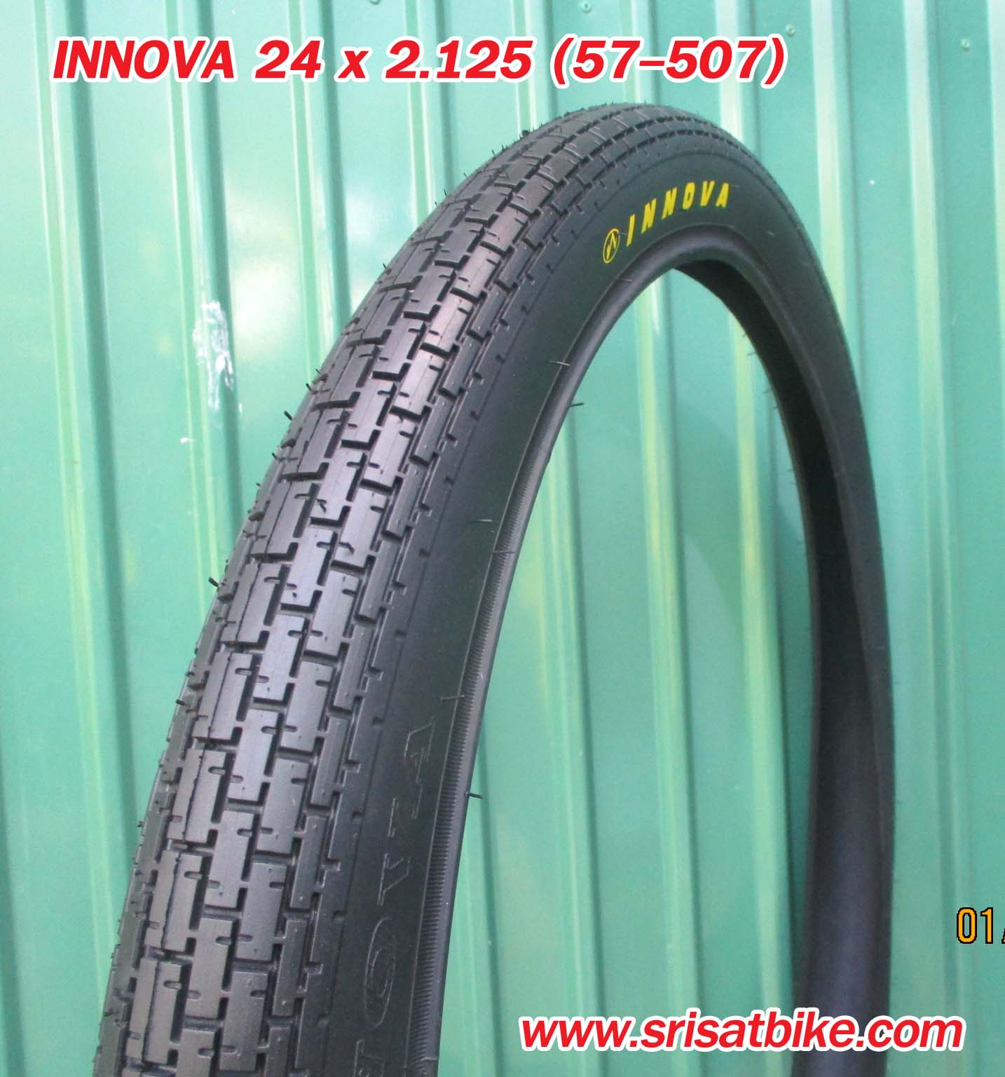 ยางจักรยาน 24 x 2.125 INNOVA - 2 เส้น - ส่งฟรี EMS -