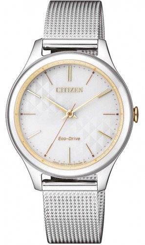 Citizen EM0504-81A นาฬิกาผู้หญิง Eco-Drive Elegant Mesh Women's Watch