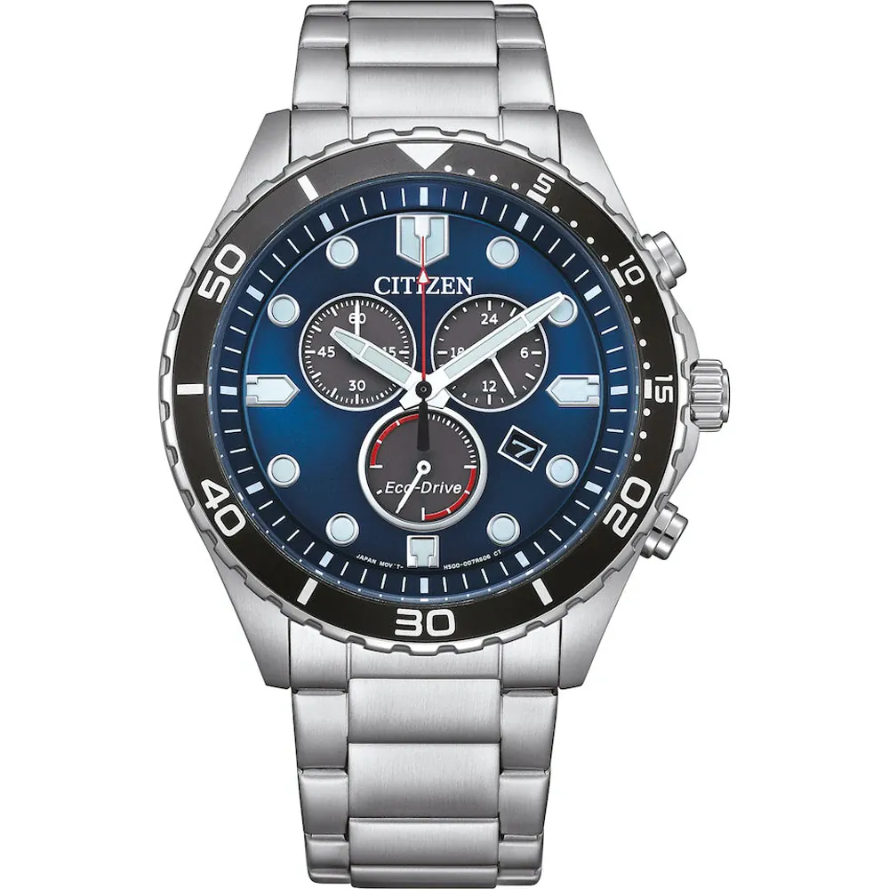 Citizen AT2560-84L นาฬิกาผู้ชาย Eco-Drive Chrono Men's Watch