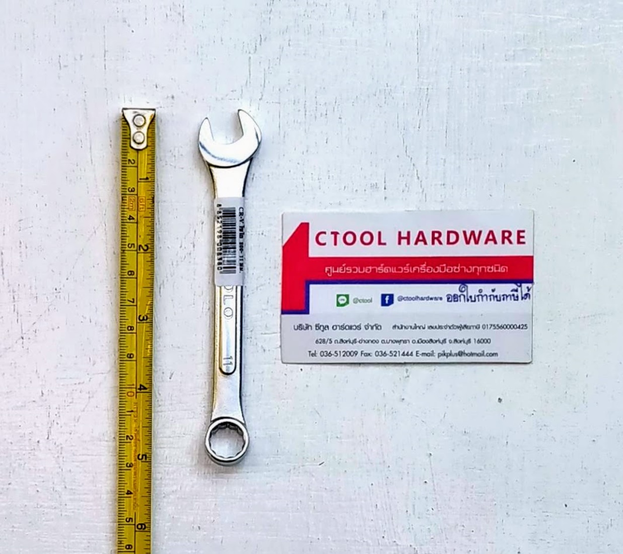 ประแจแหวนข้างปากตายทรงญี่ปุ่น SOLO14มิล-19มิลของแท้ 100% Combination Wrench,CR-V Steel,Drop Forged By Ctoohardware