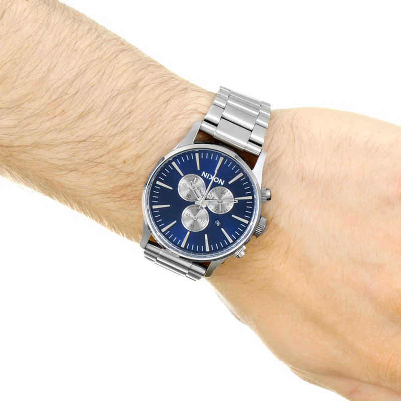 Nixon A386-1258-00 นาฬิกาผู้ชาย Sentry Chrono 42mm Quartz Men's Watch