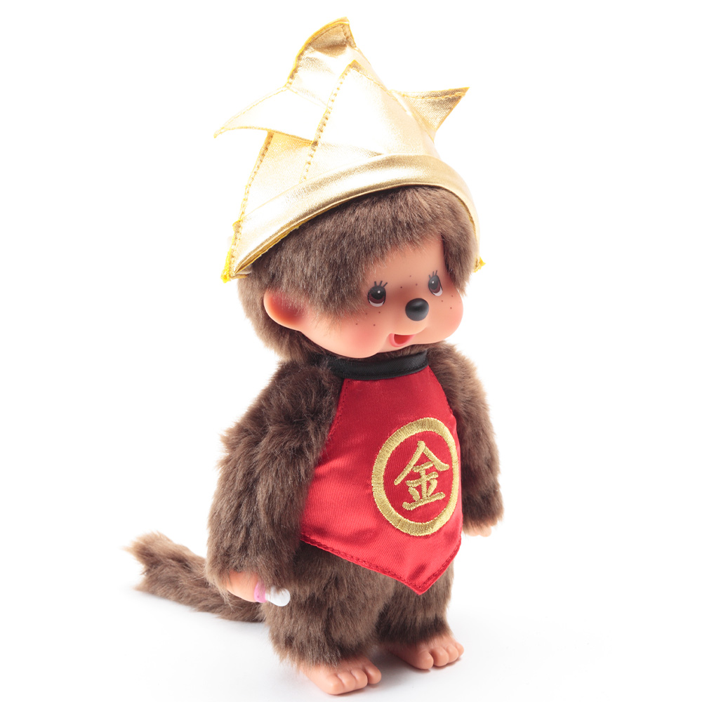 [PRE-ORDER] ตุ๊กตา ม่อนชิชิ คินทาโร่ Size S ม่อนชิชิคุง Monchhichi Kintaro 10 x 6 x 22 cm นำเข้าจากญี่ปุ่น オリジナル 昔ばなしモンチッチ 金太郎 IPM-4-Z-US