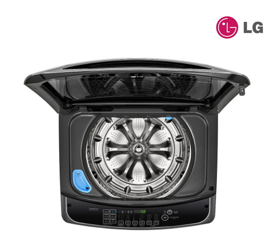 เครื่องซักผ้า LG 21 กก. สีดำ ระบบ Inverter Direct Drive Wi-Fi รุ่น TH2721DS2B1