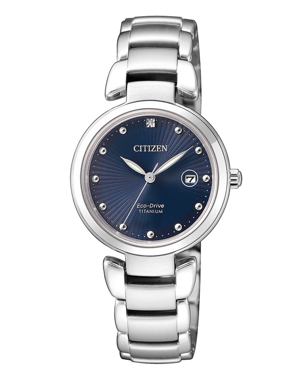 Citizen EW2500-88L นาฬิกาผู้หญิง Super Titanium Eco-Drive Women's Watch