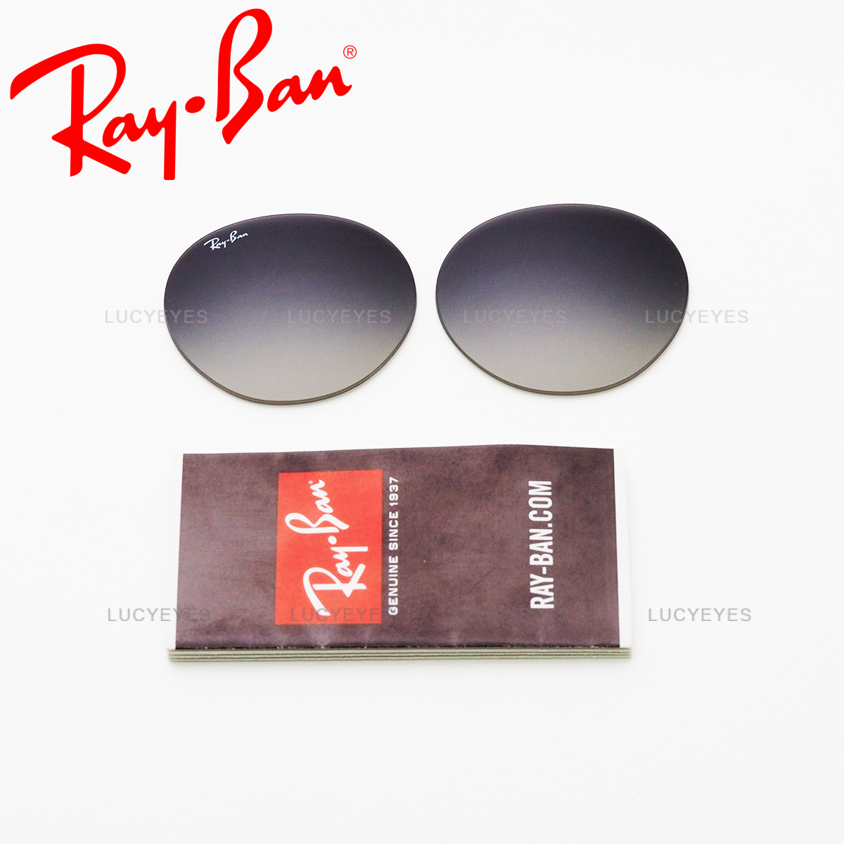 เลนส์ RAYBAN แท้ 100% RB4243F 622/8G เลนส์สีเทาไล่สี