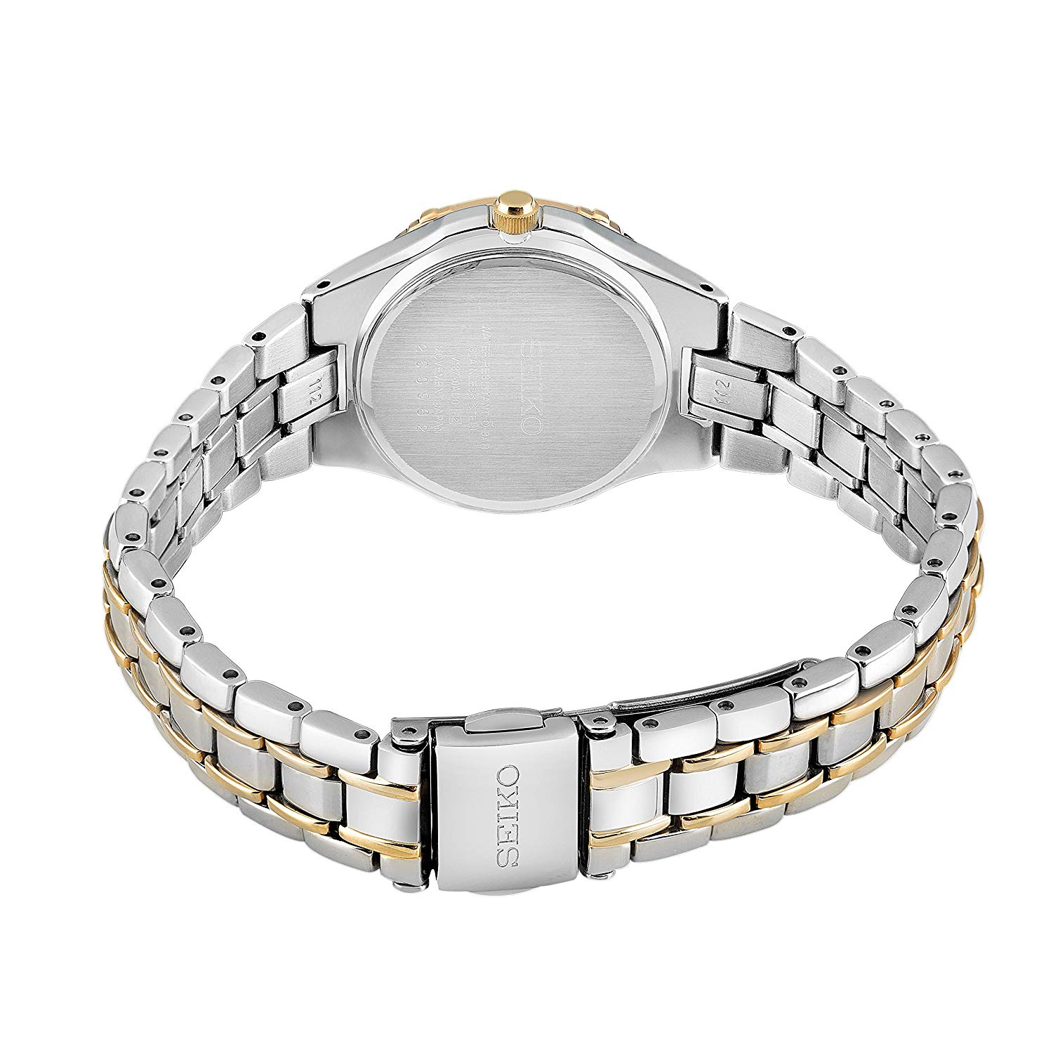 Seiko SUT068 นาฬิกาผู้หญิง Solar MOP Dial Women's Watch