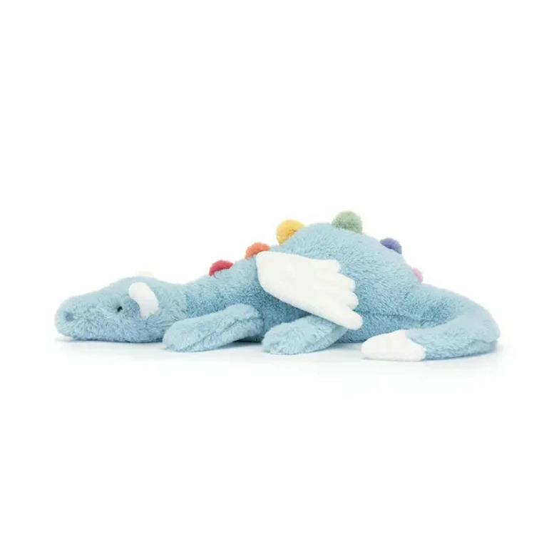 [PRE-ORDER] JELLYCAT Sky Dragon Large 50 cm ตุ๊กตา มังกร สกาย ดราก้อน เจลลี่แคท ジェリーキャット スカイドラゴン 青 カラフル スカイ Lサイズ