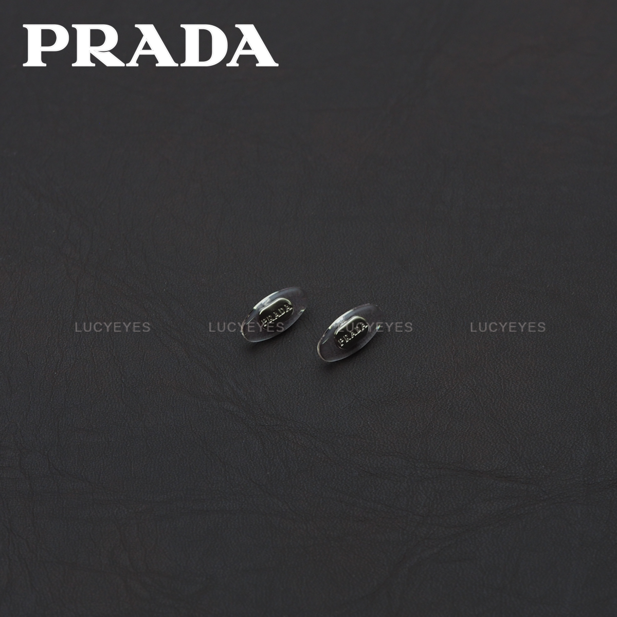 แป้นจมูก Prada แท้ 100% แบบเสียบเล็ก (สีใส อะไหล่เงิน)