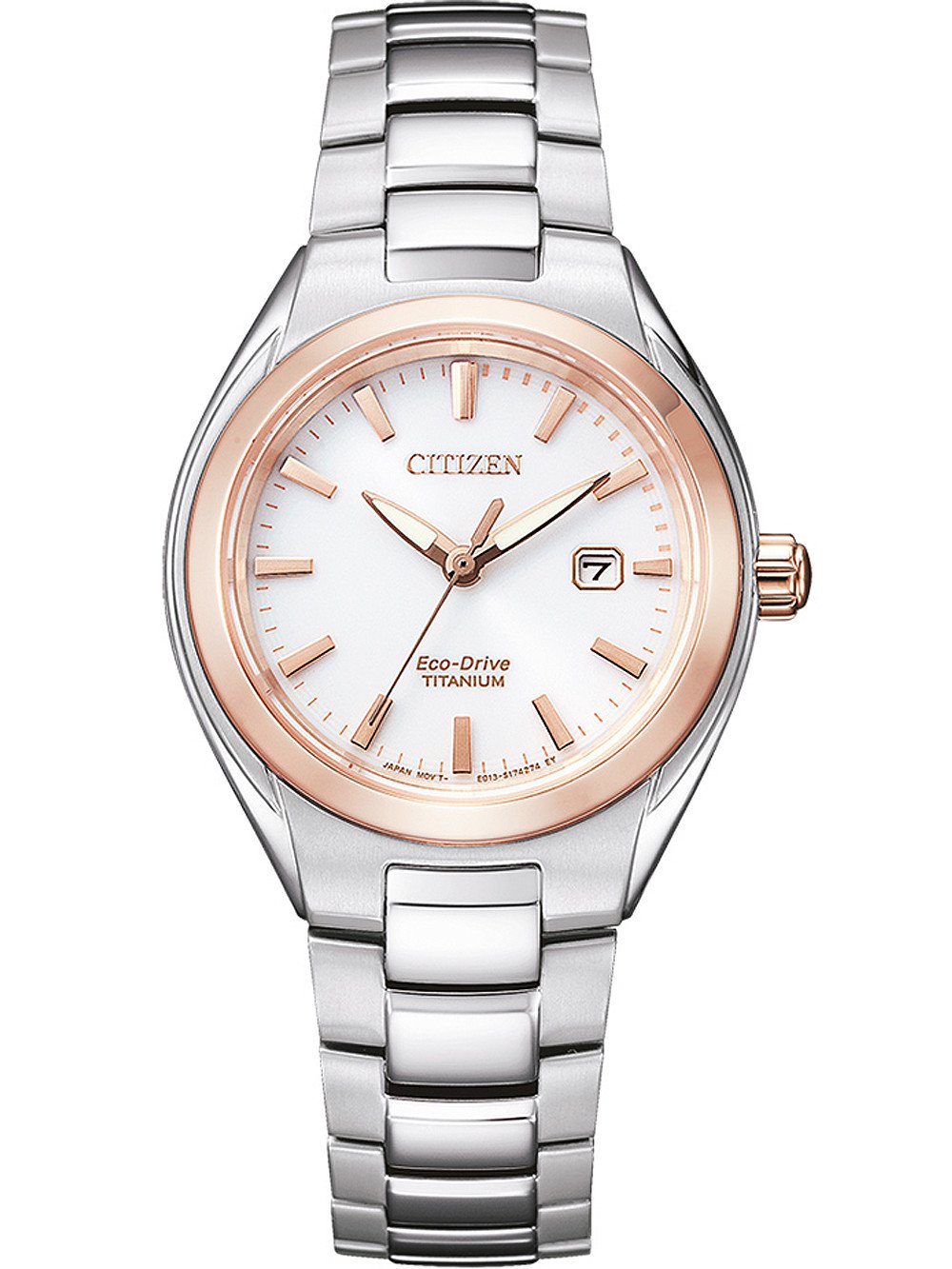 Citizen EW2616-83A นาฬิกาผู้หญิง Eco-Drive Titanium Women's Watch