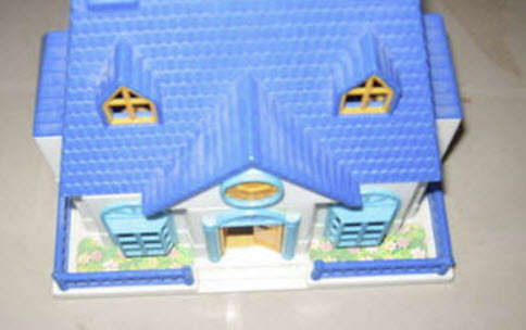 ชุดบ้านสีฟ้า (Blue House) พร้อมเฟอร์ฯ