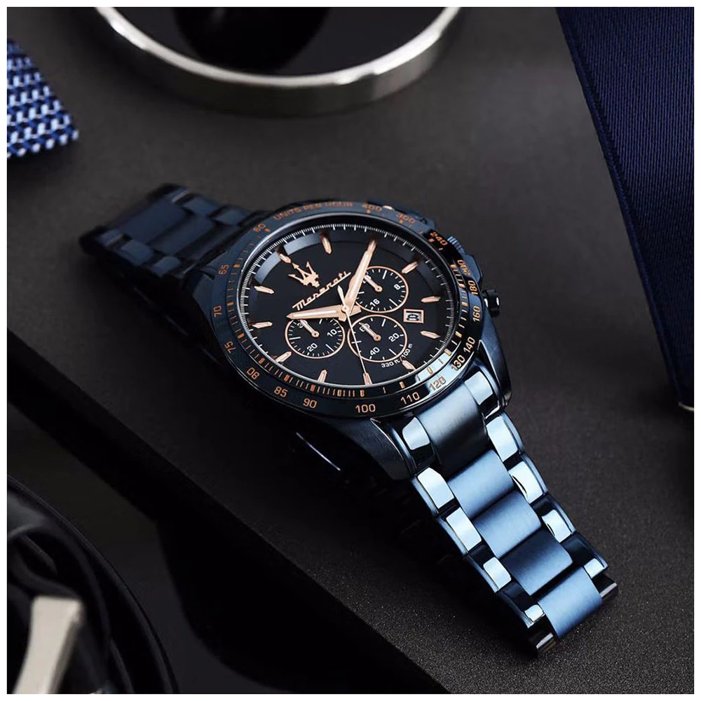 Maserati R8873612054 นาฬิกาผู้ชาย Chronograph Quartz Men's Watch