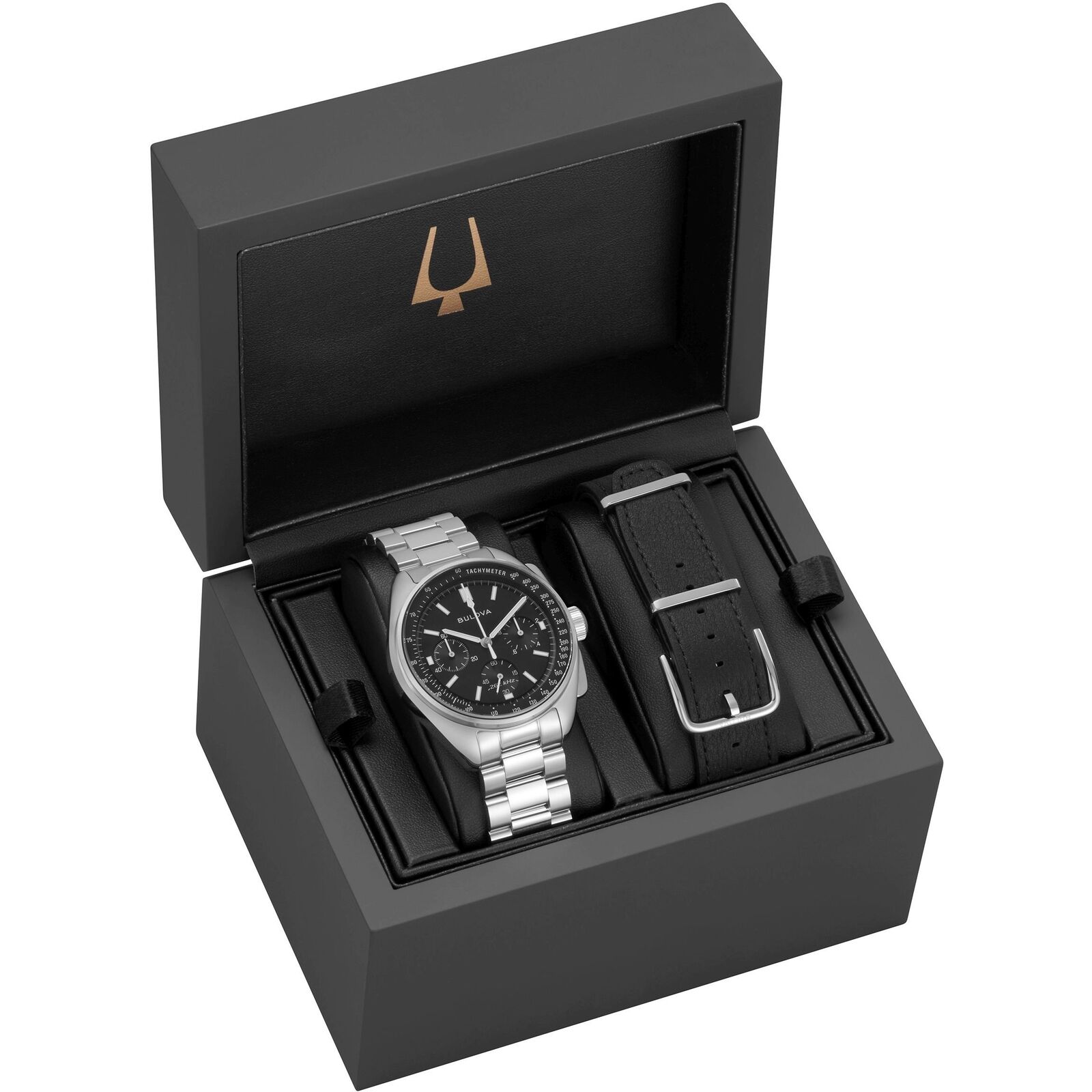 Bulova 96K111 นาฬิกาผู้ชาย Special Edition Lunar Pilot Chronograph Quartz Men's Watch