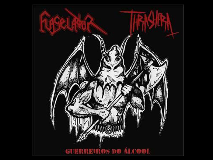 FLAGELADOR/THRASHERA'Guerreiros Do Alcool' Split CD