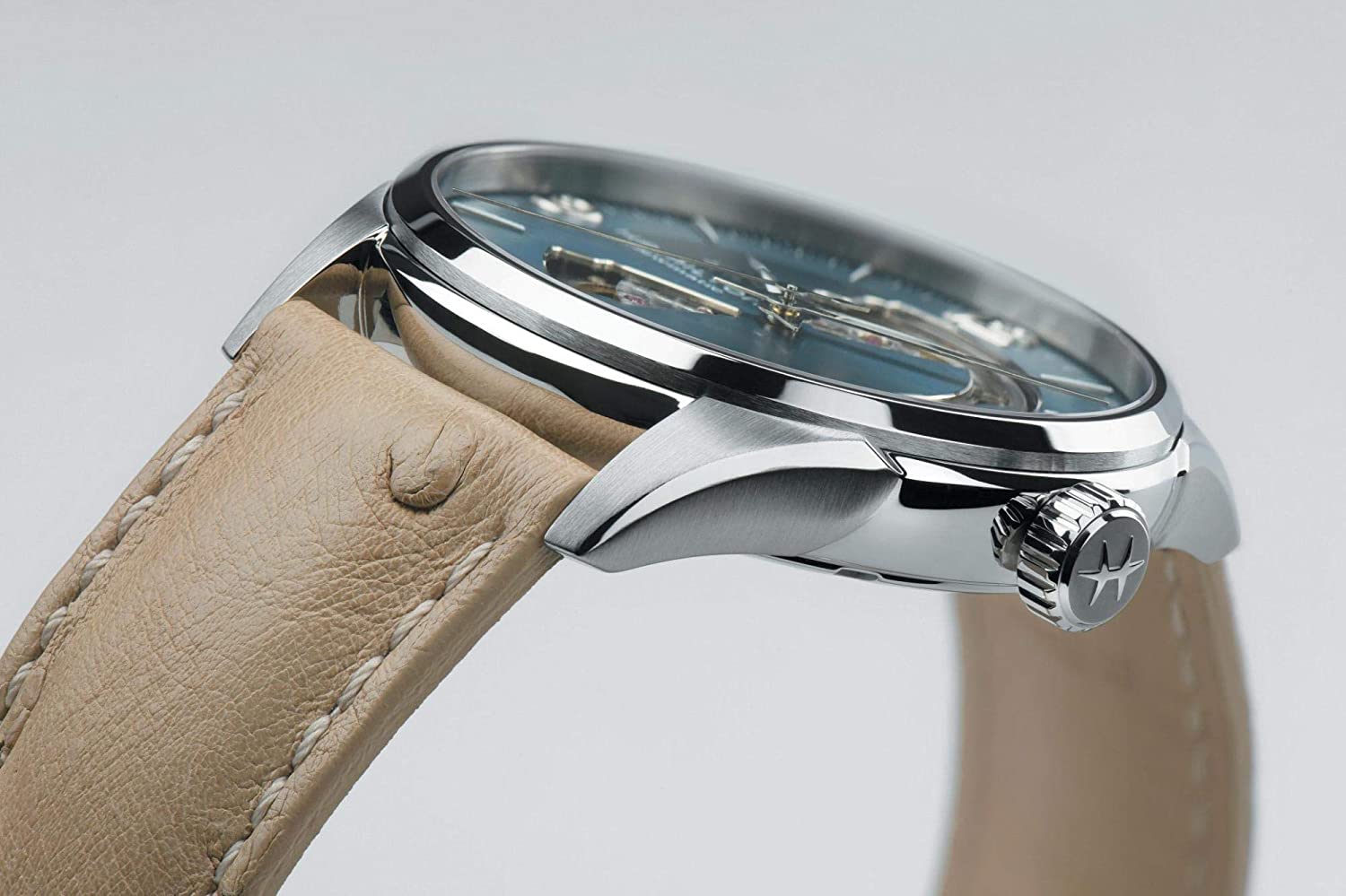 Hamilton H32705842 นาฬิกาผู้ชาย Jazzmaster Open Heart Automatic Men's Watch