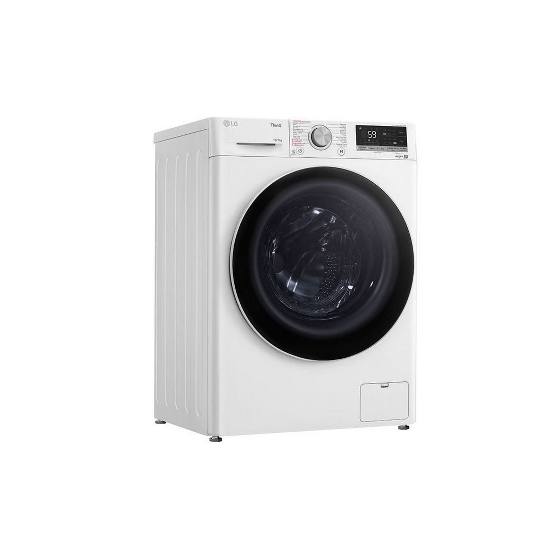 [ผ่อน0%] LG เครื่องซักผ้าฝาหน้า FV1410H4W สีขาว ซัก 10 kg / อบ 7 kg ขาว ซัก 10 kg / อบ 7 kg FV1410H4W (ชลบุรีส่งฟรี)