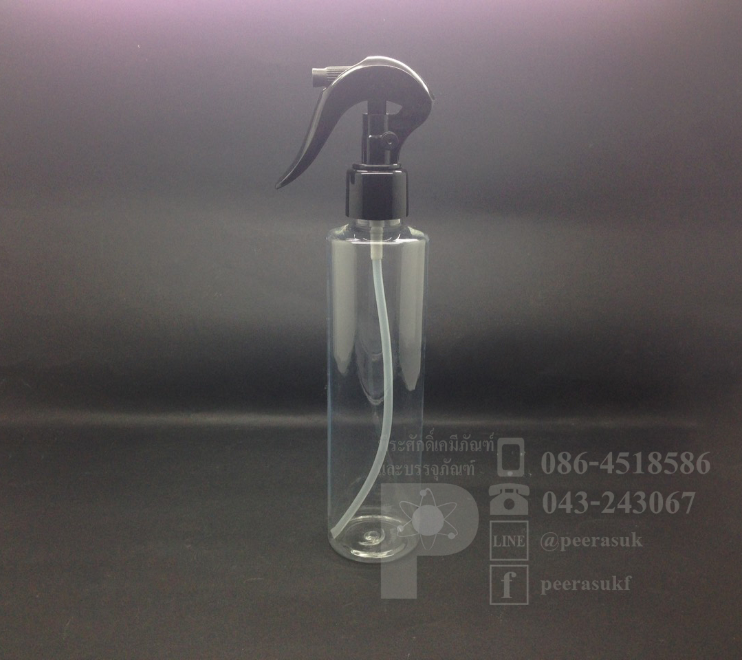 SA240 ml ใส+ฟ็อกกี้ดำ แพคละ 10 ชิ้น