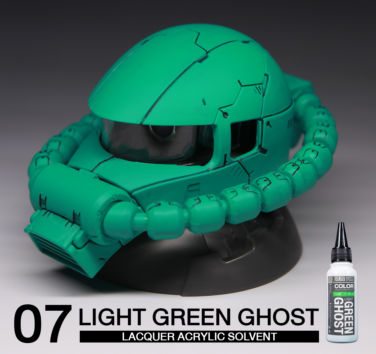 NO.07L Light Green Ghost [มันเงา] 120ml