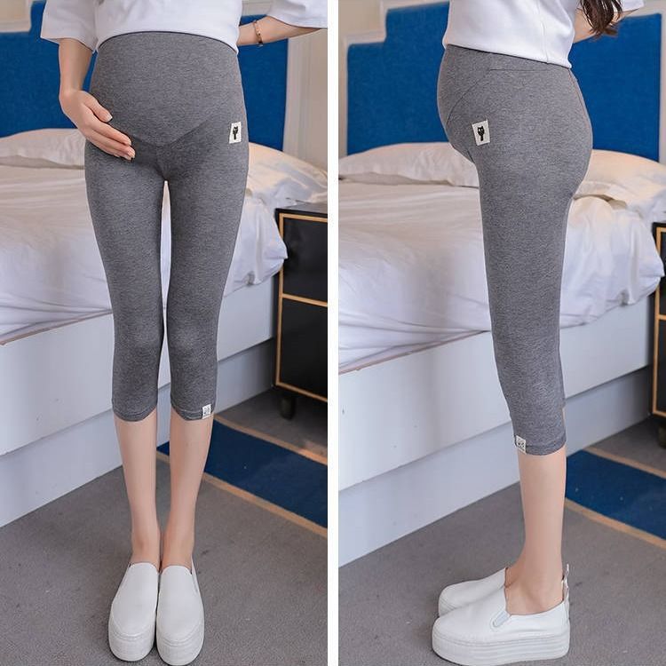 เลคกิ้งคนท้องขา4 ส่วน ผ้านิ่ม ยืดตัวได้เยอะ ใส่สบาย มีสายปรับขนาดครรภ์ มี3 สี M,L,XL