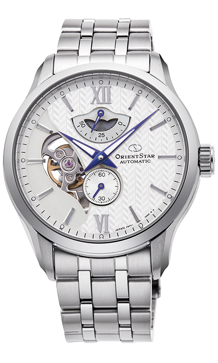 Orient RE-AV0B01S00B นาฬิกา ชาย-หญิง Orient Star Contemporary Open Heart Automatic Unisex Watch