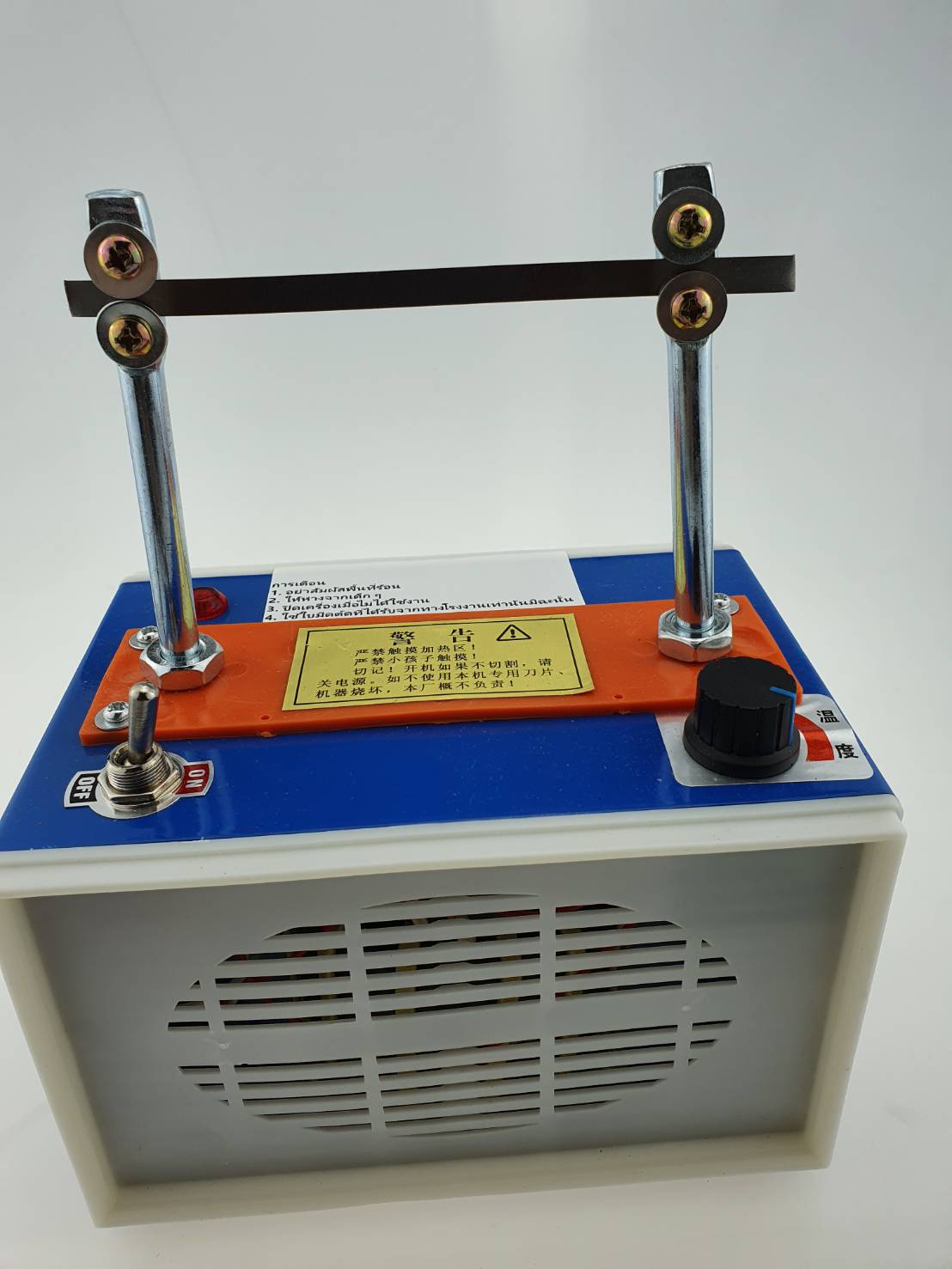 เครื่องตัดความร้อน ใบมีดความร้อน มีความร้อน 800¬-1000องศา ใช้สำหรับตัดเชือก ตัดผ้า ตัดเทปทอ และอื่นๆ