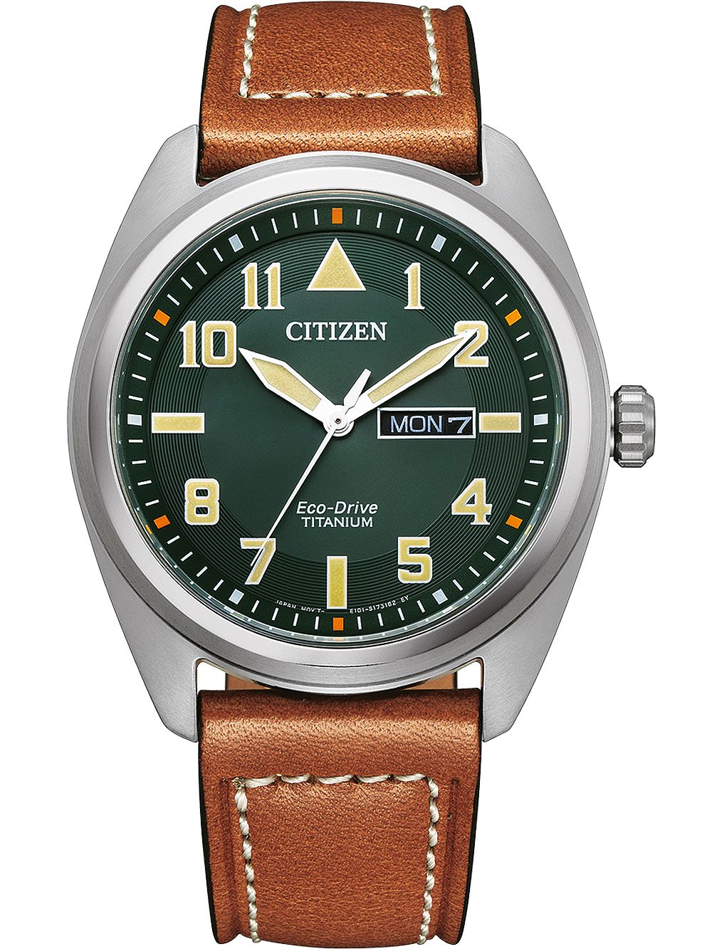 Citizen BM8560-11X นาฬิกาผู้ชาย Eco-Drive Titanium Men's Watch