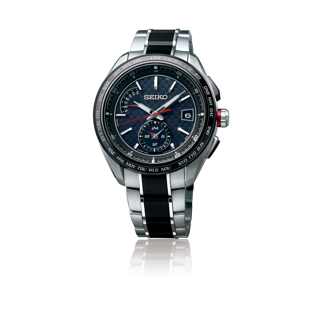 Seiko SAGA259 นาฬิกาผู้ชาย Seiko รุ่น SAGA259, Brightz Radio Sync Solar Men's Watch