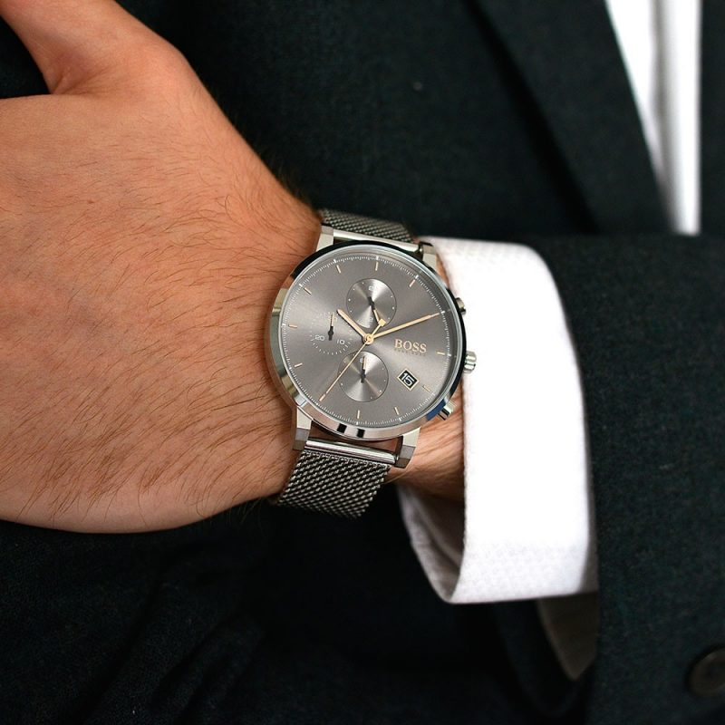 Hugo Boss 1513807 นาฬิกาผู้ชาย Integrity Chrono Quartz Men's Watch