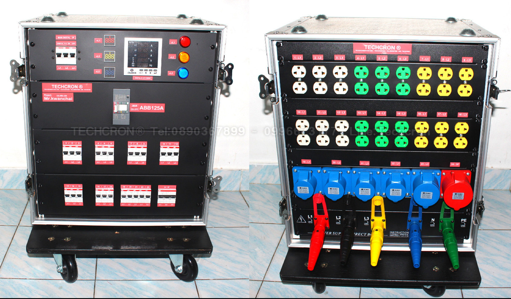 ปลั๊กตู้โหลด TECHCRON POWER