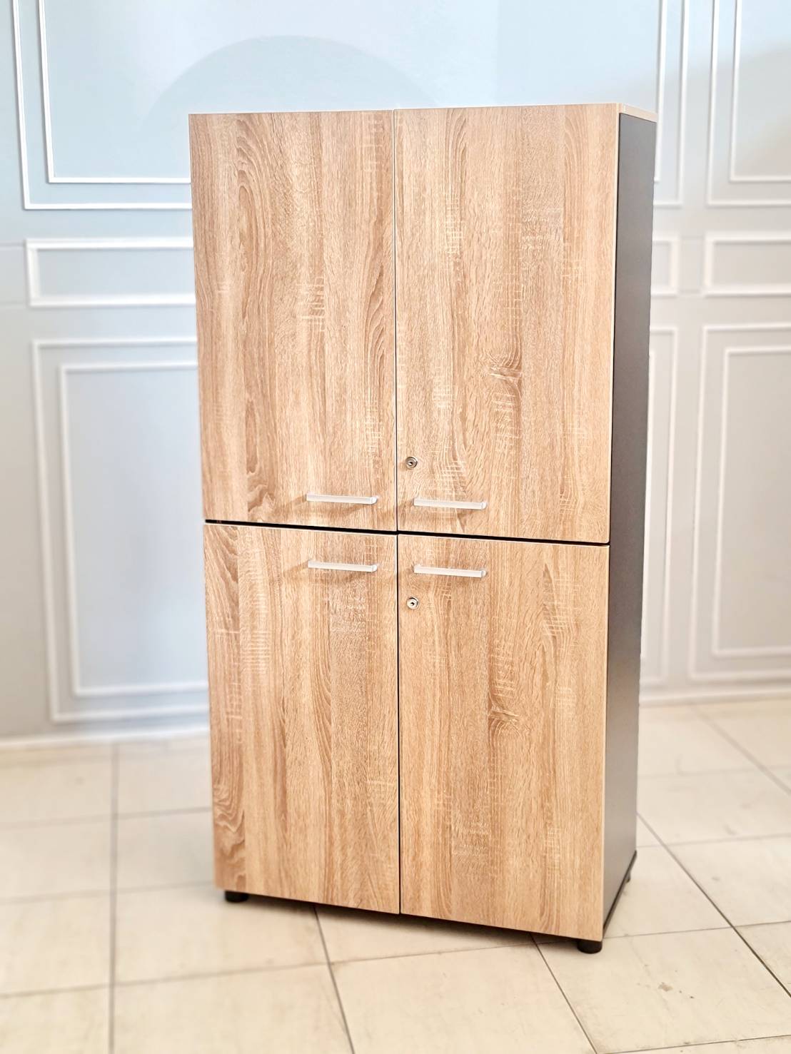 ตู้เอกสารไม้4บานทึบ