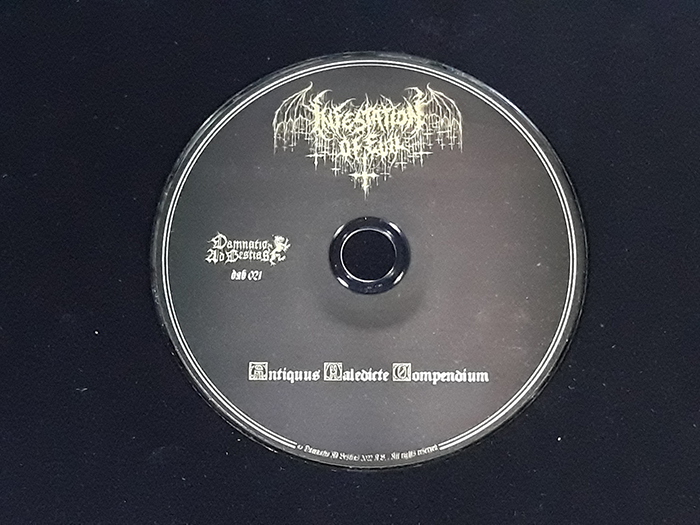 INFESTATION OF EVIL 'Antiquus Maledicte Compendium' CD