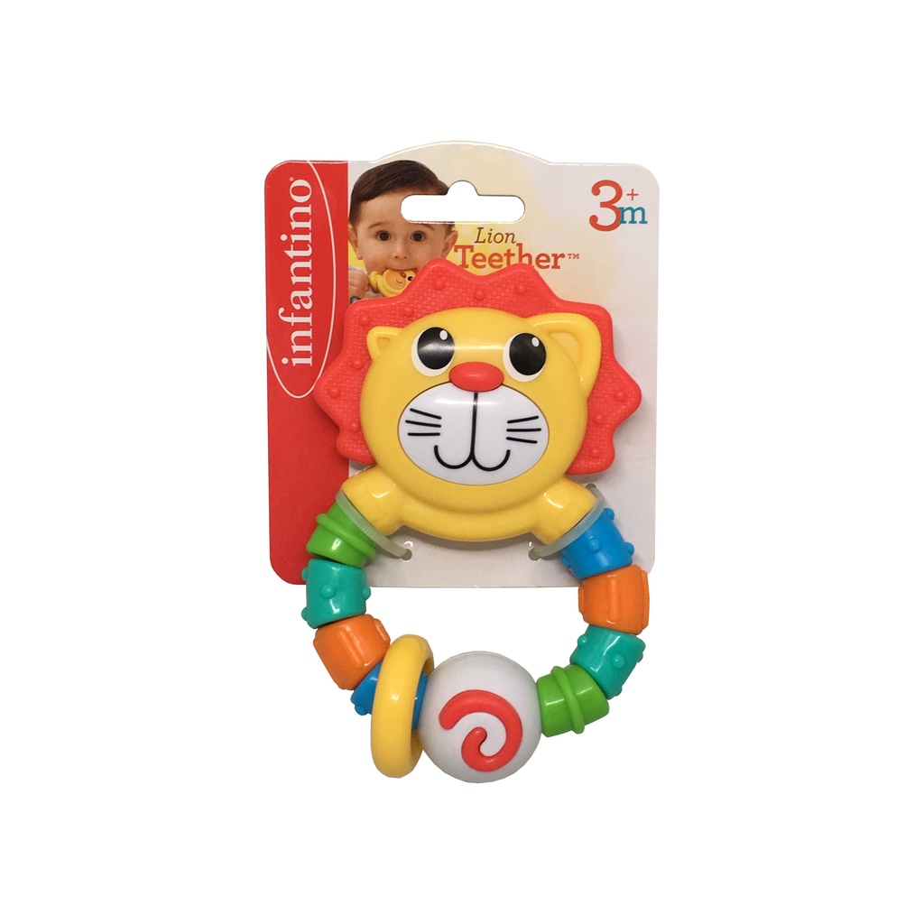 Infantino ยางกัดรูปสิงโต Lion Teether