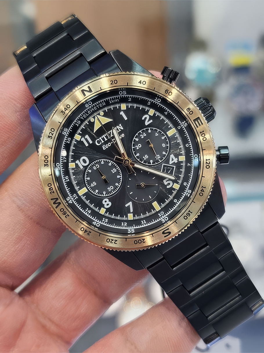 Citizen CA4556-89E นาฬิกาผู้ชาย Eco-Drive Men's Watch