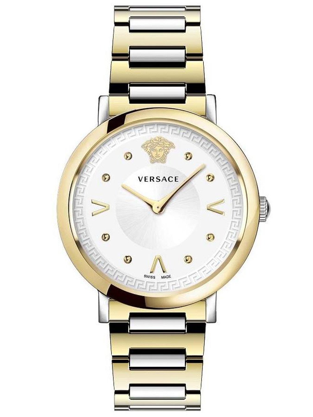 Versace VEVD00519 นาฬิกาผู้หญิง Pop Chic Quartz Swiss Made Women's Watch