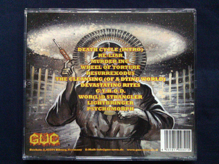 BITTERNESS'Resurrexodus' CD.