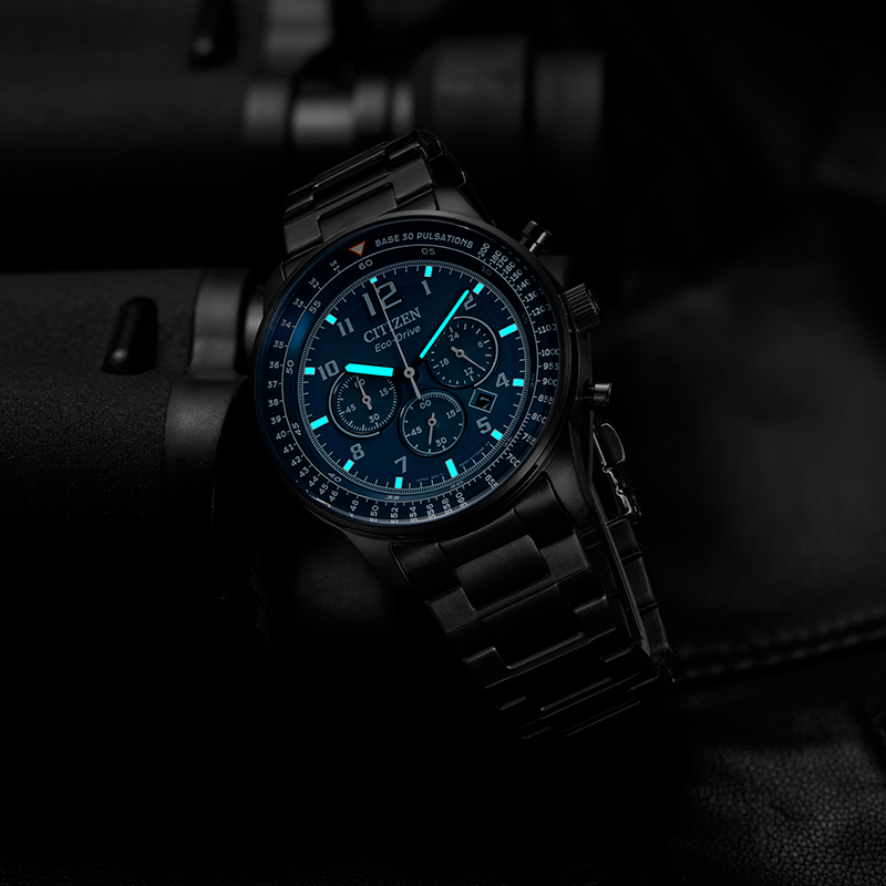 Citizen CA4505-80L นาฬิกาผู้ชาย Eco-Drive Chronograph Men's Watch