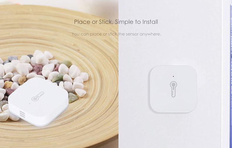 Xiaomi Aqara Temperature Humidity Sensor - ตัวตรวจวัดอุณหภูมิและความชื้น Aqara (Zigbee) (CN)
