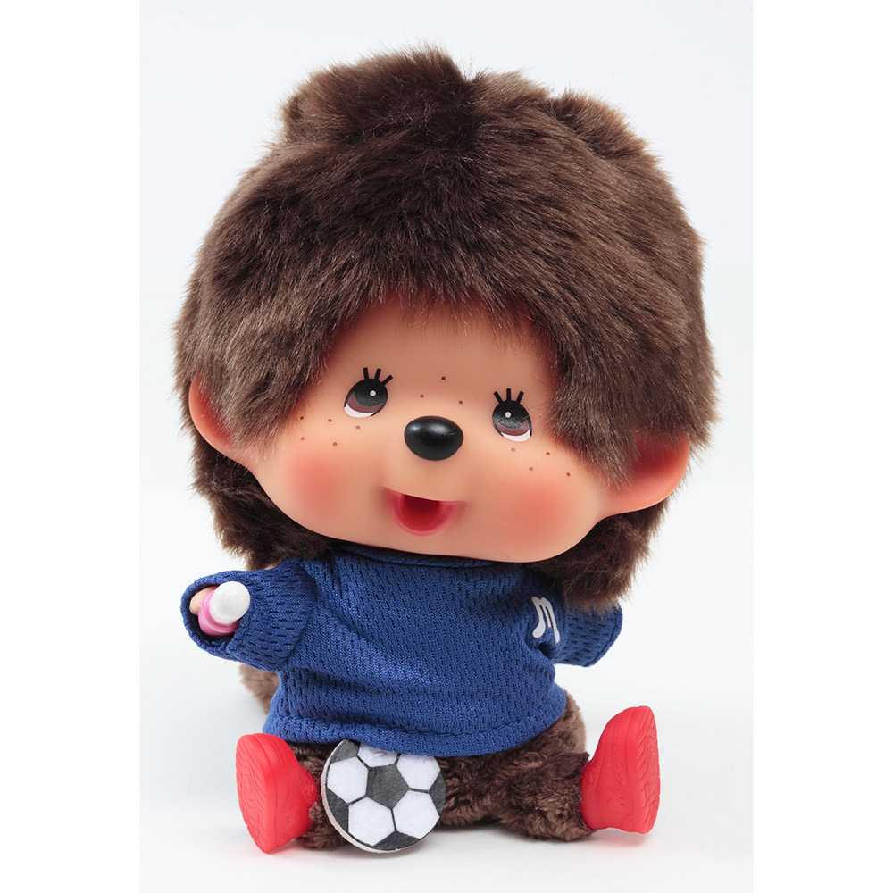 [PRE-ORDER] ตุ๊กตา ม่อนชิชิ นักฟุตบอล Size 12 cm ม่อนชิชิคุง Monchhichi Let's Sports Soccer นำเข้าจากญี่ปุ่น レッツ！スポーツモンチッチ サッカー 男の子