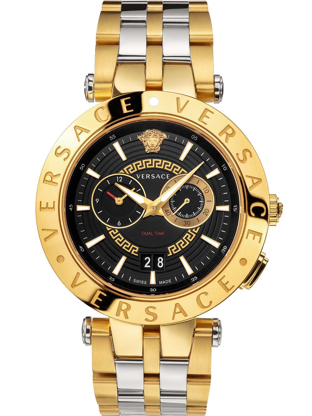 Versace VEBV00519 นาฬิกาผู้ชาย V-Race chronograph Quartz Swiss Made Men's Watch