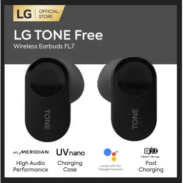 หูฟัง LG TONE Free / HBS-FL7 AGTHBK Wireless Earbuds หูฟังไร้สาย [ของแท้] JIA เจีย