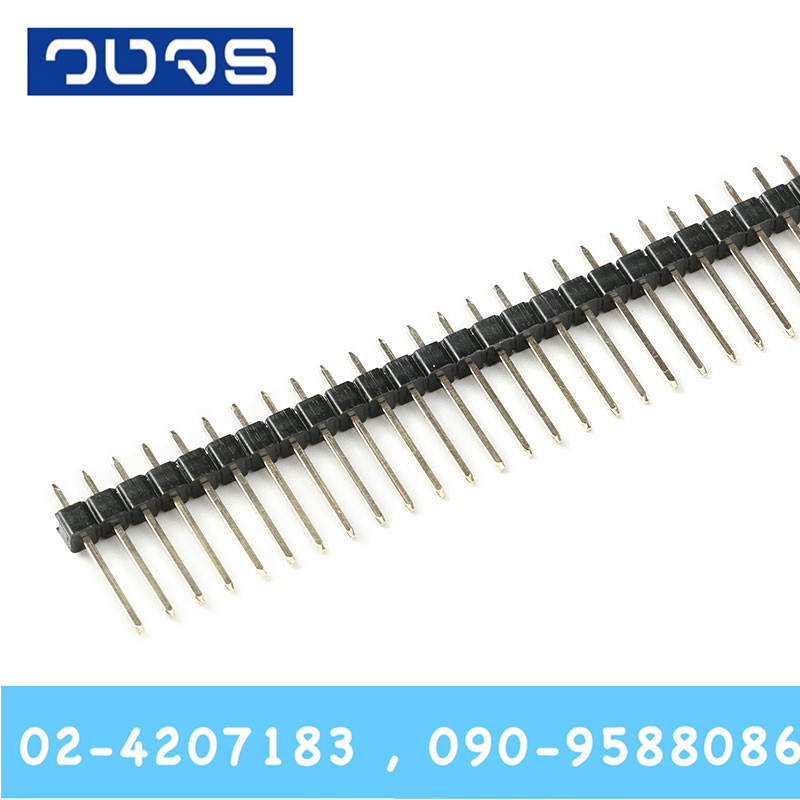 Pin Header 1x40 single row male pitch 2.54 mm